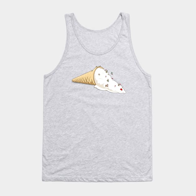 Ant Ski Tank Top by spookylili